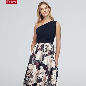 Betsy and Adam long gown